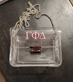 Gamma Phi Delta Clear Bag