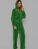 Chi Eta Phi Hooded Velour Set