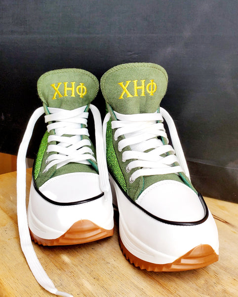Chi Eta Phi Platform Sneakers