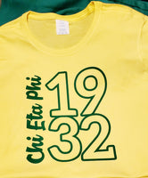 1932 Chi Eta Phi Tee