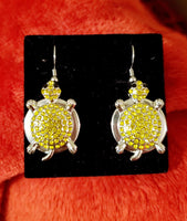 Turtle Bling Earrings