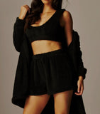 3 Piece Fleece Pajama Set