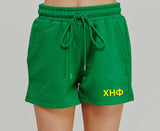 Chi Eta Phi Green Short Set