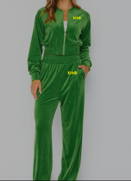 Chi Eta Phi Velour Set