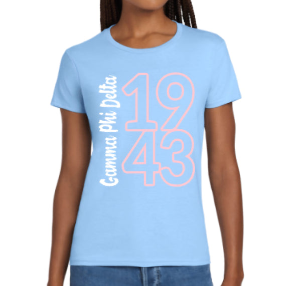 Gamma Phi Delta 1943 Tee