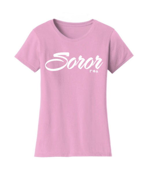 Gamma Phi Delta Pink Soror Tee