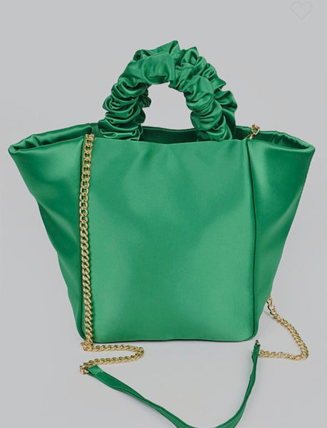 Satin Tote Bag
