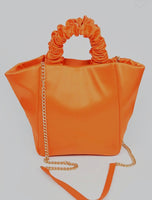 Satin Tote Bag