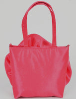 Green Blossom Satin Bag