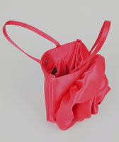 Green Blossom Satin Bag
