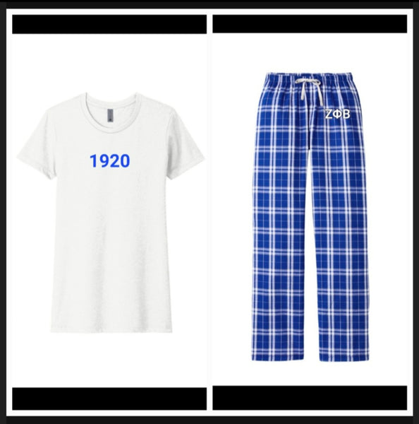 Zeta Phi Beta PJ Set