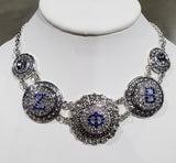 Zeta Phi Beta Bling Necklace