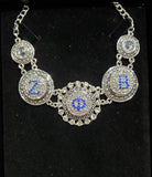 Zeta Phi Beta Bling Necklace
